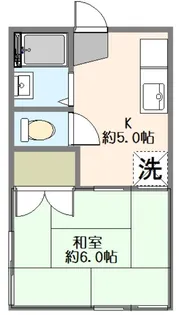 パルハイムA棟【1階】の間取り