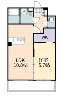アクアルクス【1階】の間取り