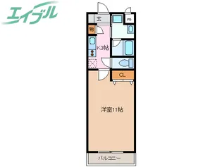 セレッソIKUWA【1階】の間取り
