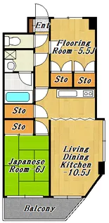 レピドール福田2【11階】の間取り