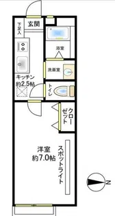 アクシス幕張【2階】の間取り