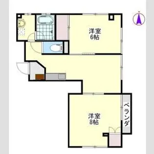 NOAHビレッヂA【2階】の間取り