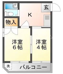 門真モントレー【3階】の間取り