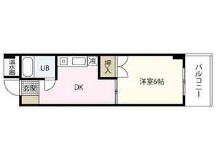 玉森ビル【2階】の間取り