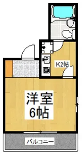 トキワ第2マンション【1階】の間取り