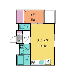 ビファイン泉中央【2階】の間取り