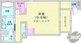 マサパレス【1階】の間取り