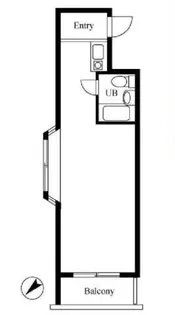 扶桑ハイツ四谷【3階】の間取り