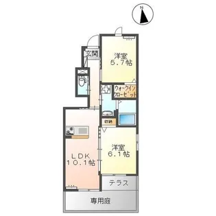 SteinfeldII【1階】の間取り