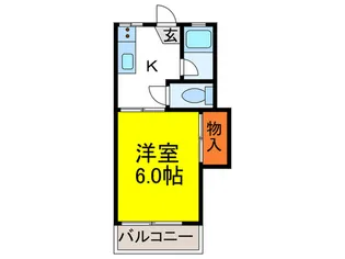本庄シティ-ハウスA棟【2階】の間取り