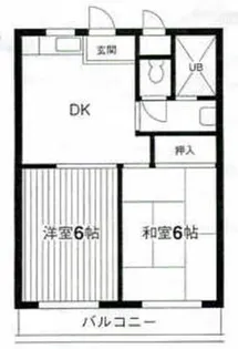ラベンダーハイツ【2階】の間取り