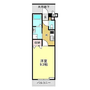 アルコバレーノI【1階】の間取り