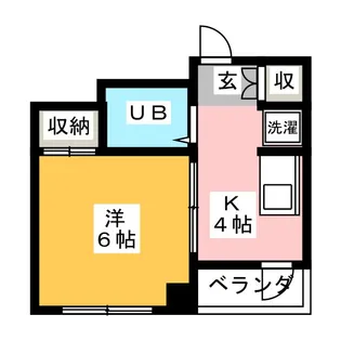パインプレジオ【3階】の間取り