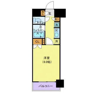 メゾン・ド・レノン【5階】の間取り