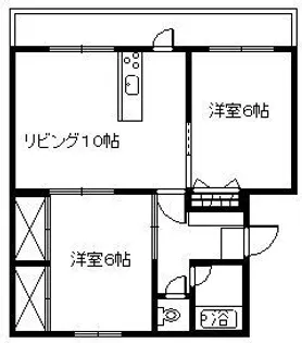 藤絹600【4階】の間取り