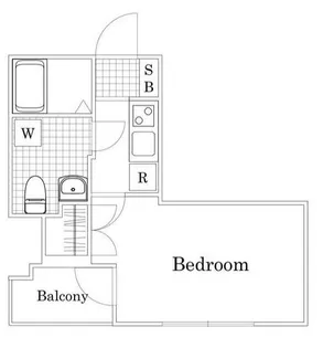 パークウェル神田EAST弐番館【12階】の間取り