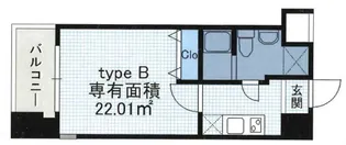 レション深川【3階】の間取り