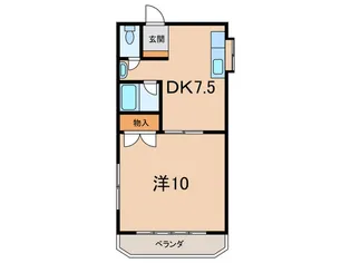 グレイスハイツ本山【2階】の間取り