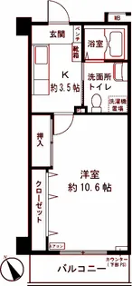 サンリーフ保土ヶ谷【2階】の間取り