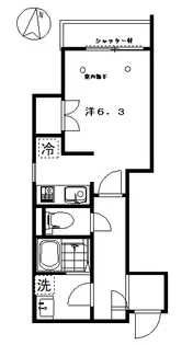 Brilliant千川【4階】の間取り
