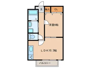 マノワール【2階】の間取り