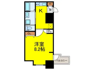 エヌエムキャトフヴァンサンク【2階】の間取り