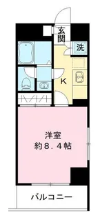 東京都港区芝3【マンション】の間取り