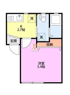 プチメゾンNOAH【1階】の間取り