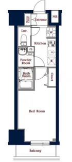 東京都台東区東上野4【マンション】の間取り