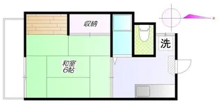 泉荘【2階】の間取り