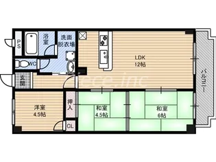 サンモール川上2【3階】の間取り