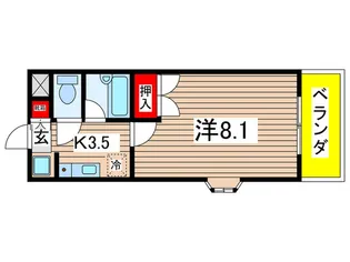 広島県広島市安佐南区伴東2【マンション】の間取り