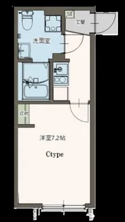 Agrande Tsuruse(エイグラン鶴瀬)【1階】の間取り