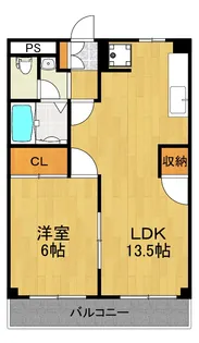 神奈川県横浜市港北区日吉本町4【マンション】の間取り
