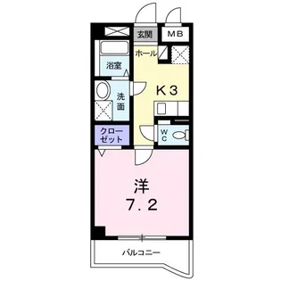 エレガンス ガーデン【3階】の間取り