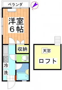 パークサイドK【2階】の間取り