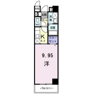 サリータ ソプラ【1階】の間取り