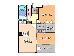 ベルフォート【3階】の間取り