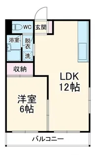 和光マンション【1階】の間取り