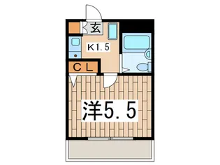 コパ-ズアプト港南VIパートII【3階】の間取り