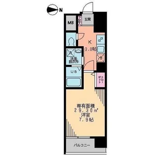 クレアーレ【2階】の間取り