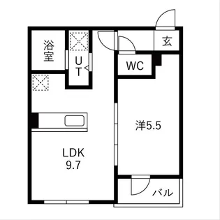 Riviere・M リヴィエールエム【3階】の間取り
