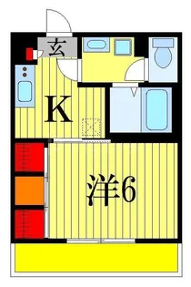 千葉県船橋市海神5【マンション】の間取り