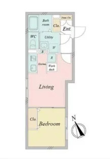 LiveFlat不動前【4階】の間取り