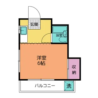 東京都大田区鵜の木2【マンション】の間取り