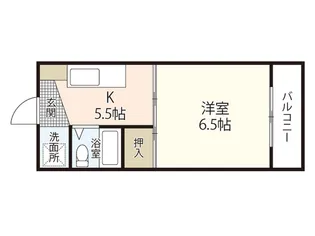 MSビル 南竹屋【2階】の間取り