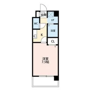 愛知県名古屋市中村区上米野町3【マンション】の間取り
