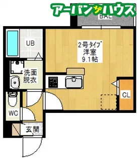 REGALEST #STYLE【2階】の間取り