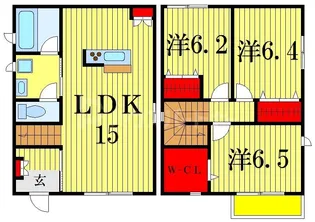 千葉県市川市八幡6【一戸建】の間取り