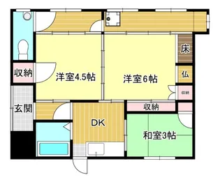 鹿児島県鹿児島市和田3【一戸建】の間取り